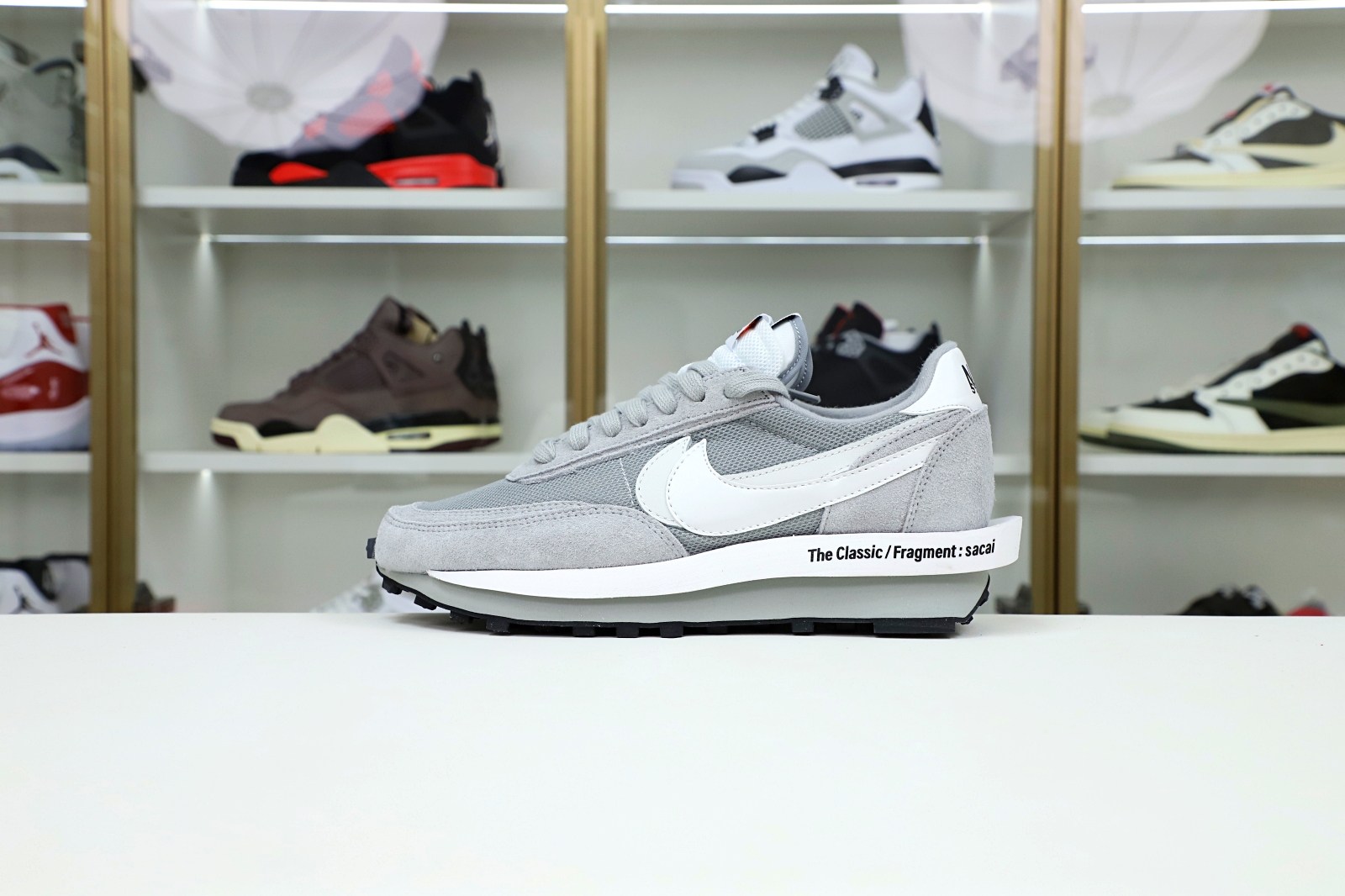 Kimi kick FRAGMENT DESIGN X SACAI X LDV WAFFLE 'LIGHT SMOKE GREY'