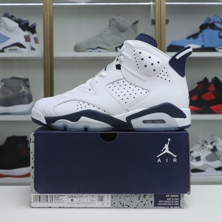 Kimi kick AIR JORDAN 6 MIDNIGHT NAVY