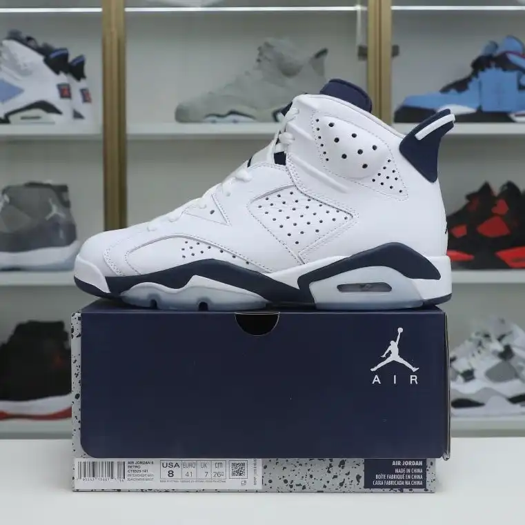 Kimikick AIR JORDAN 6 MIDNIGHT NAVY