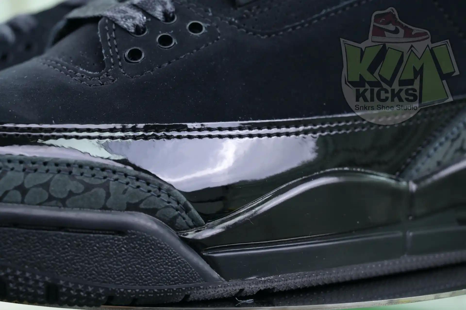 Cheap Kimikick Jordan Air Jordan3“Black Cat”