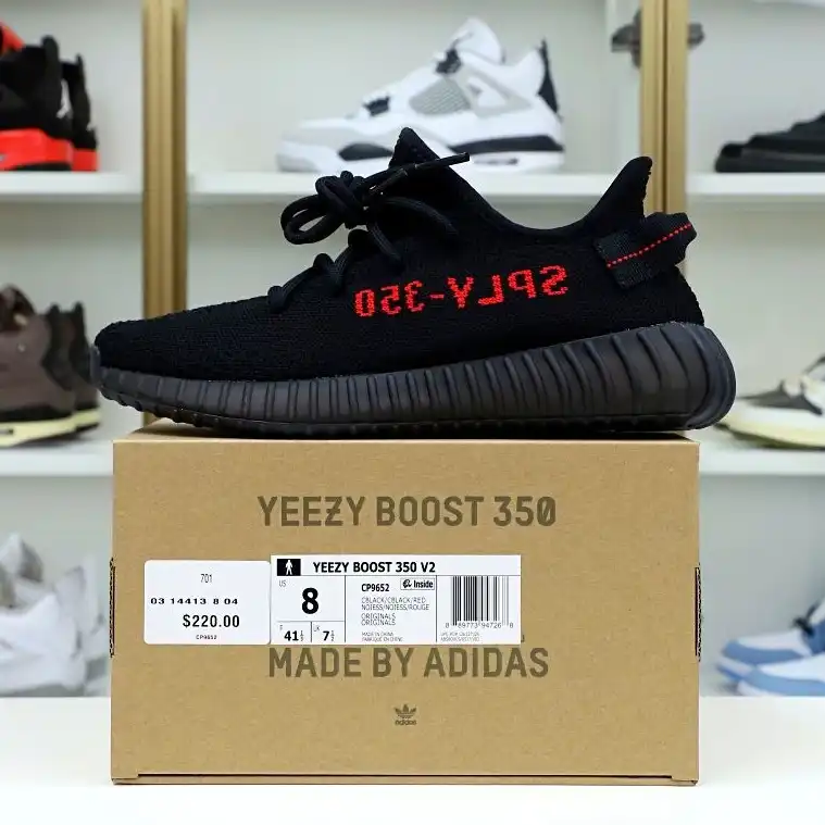 Kimikick YEEZY BOOST 350 V2 'BRED'