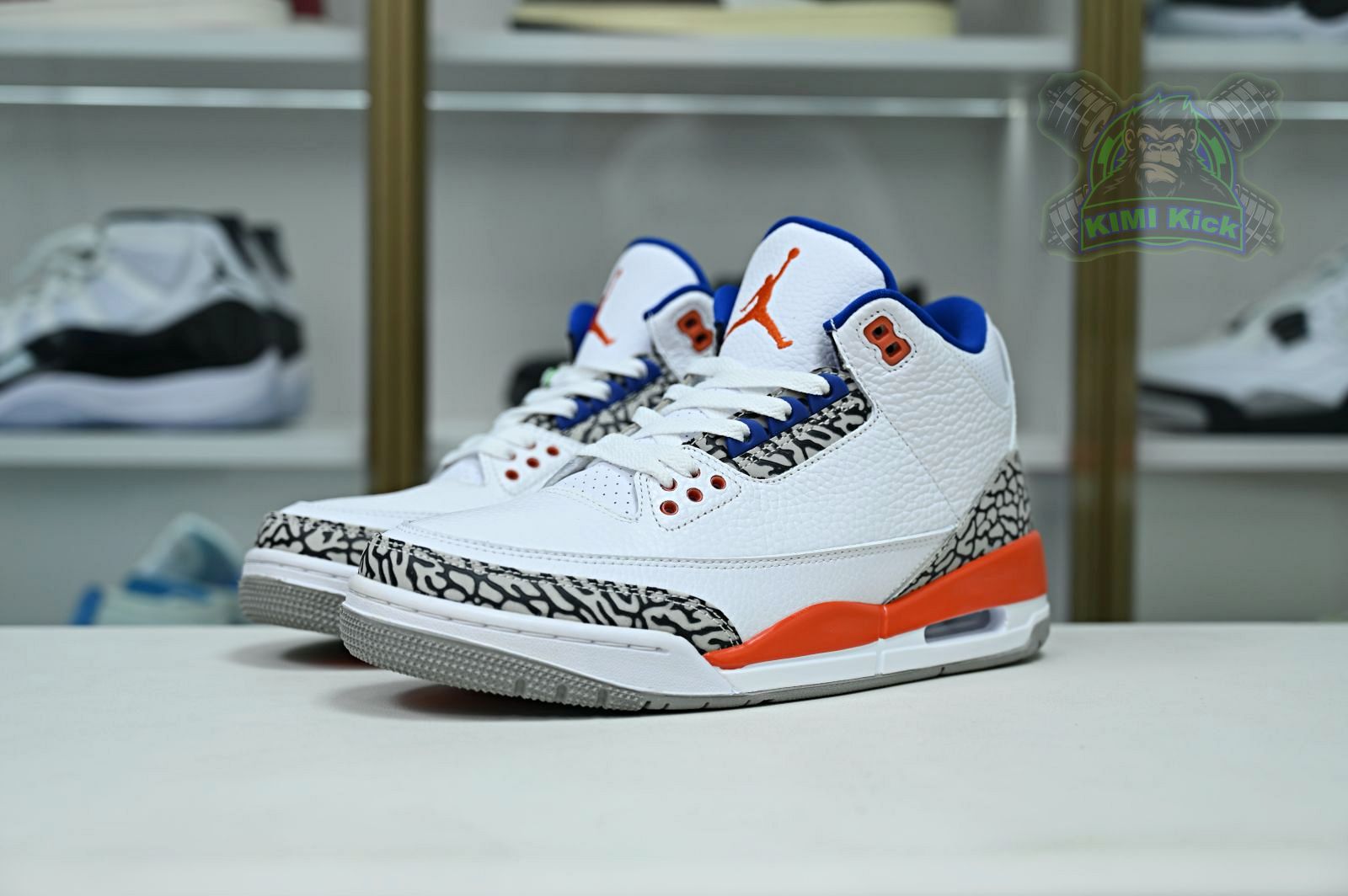 Kimi kick AIR JORDAN 3 RETRO 'KNICKS'