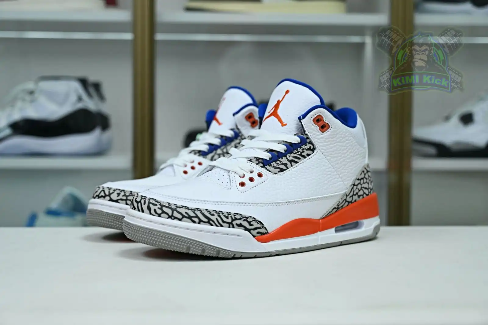 Cheap Kimikick AIR JORDAN 3 RETRO 'KNICKS'