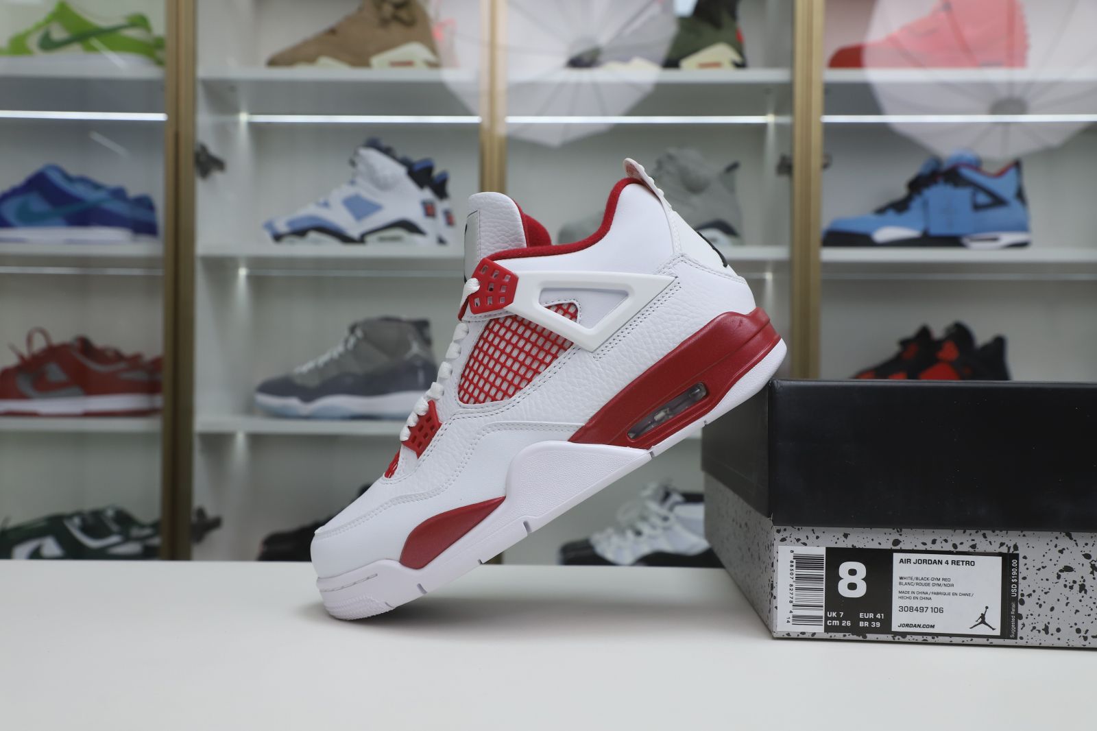 Kimi kick AIR JORDAN4 RETRO ALTERNATE 89