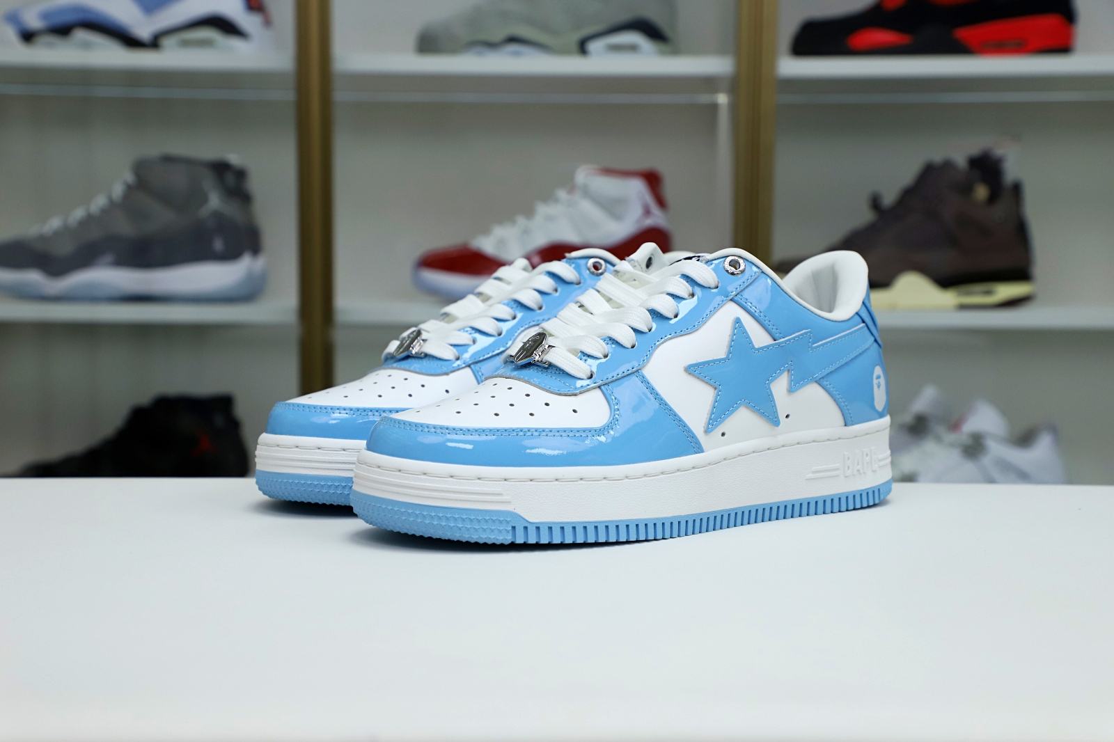 Kimi kick BAPESTA 'BLUE'