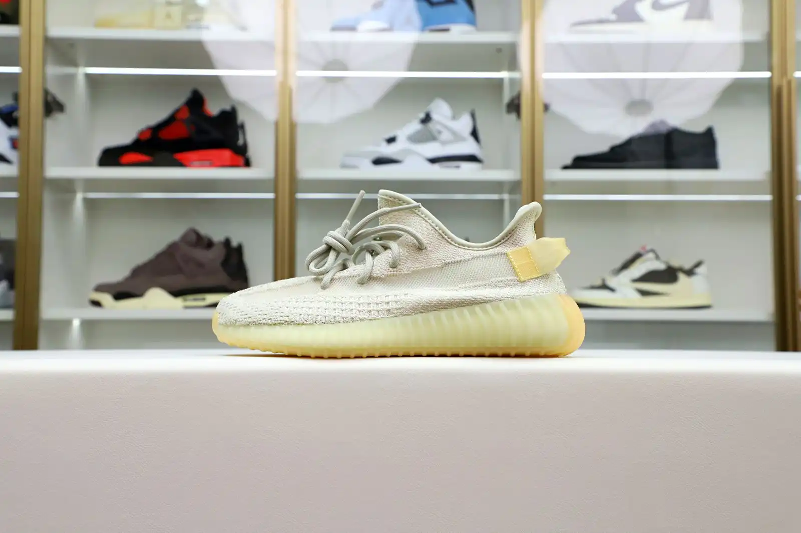 Kimikick YEEZY BOOST 350 V2 'NATURAL'