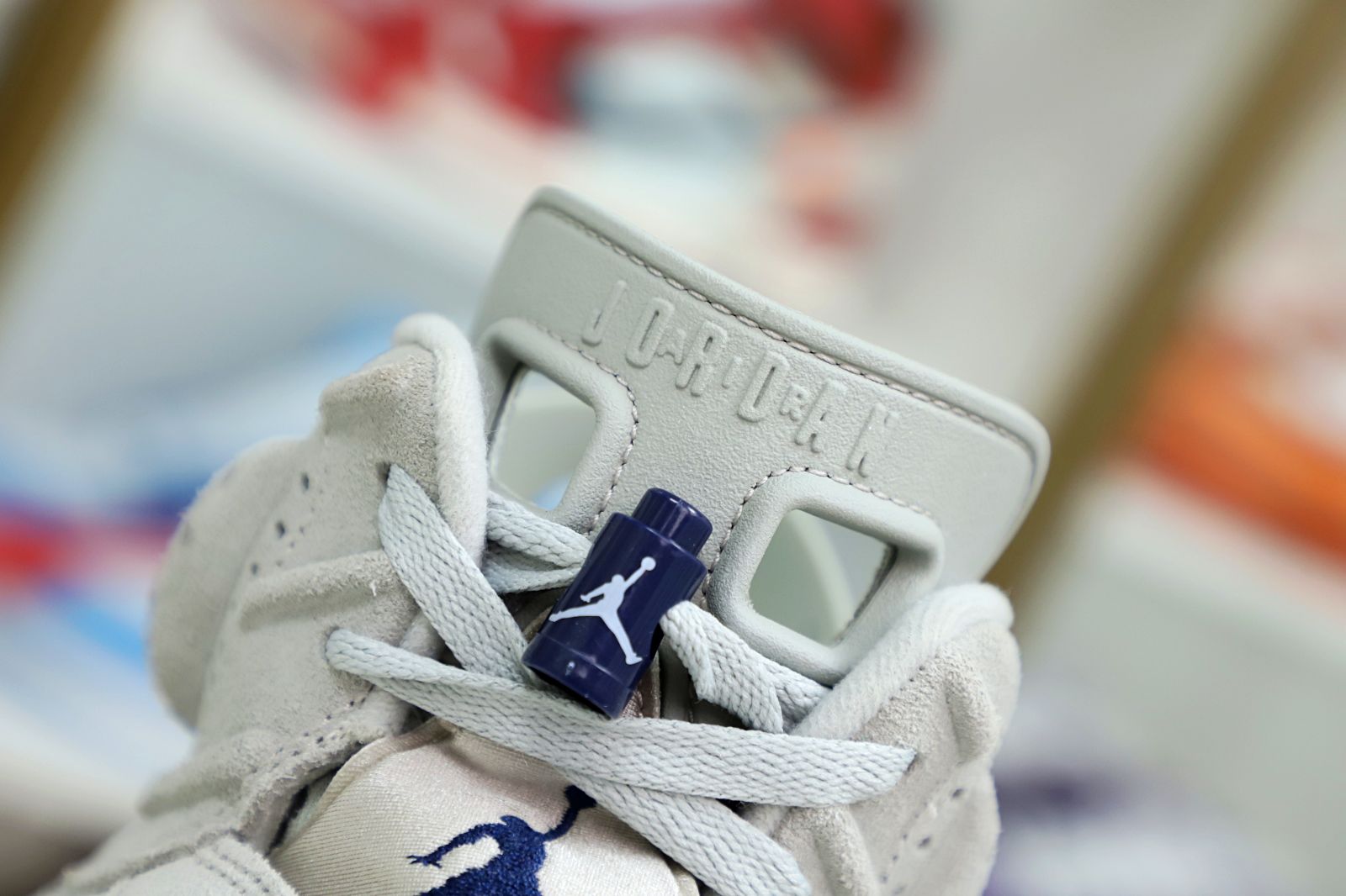 Kimi kick AIR JORDAN 6 “GEORGETOWN”