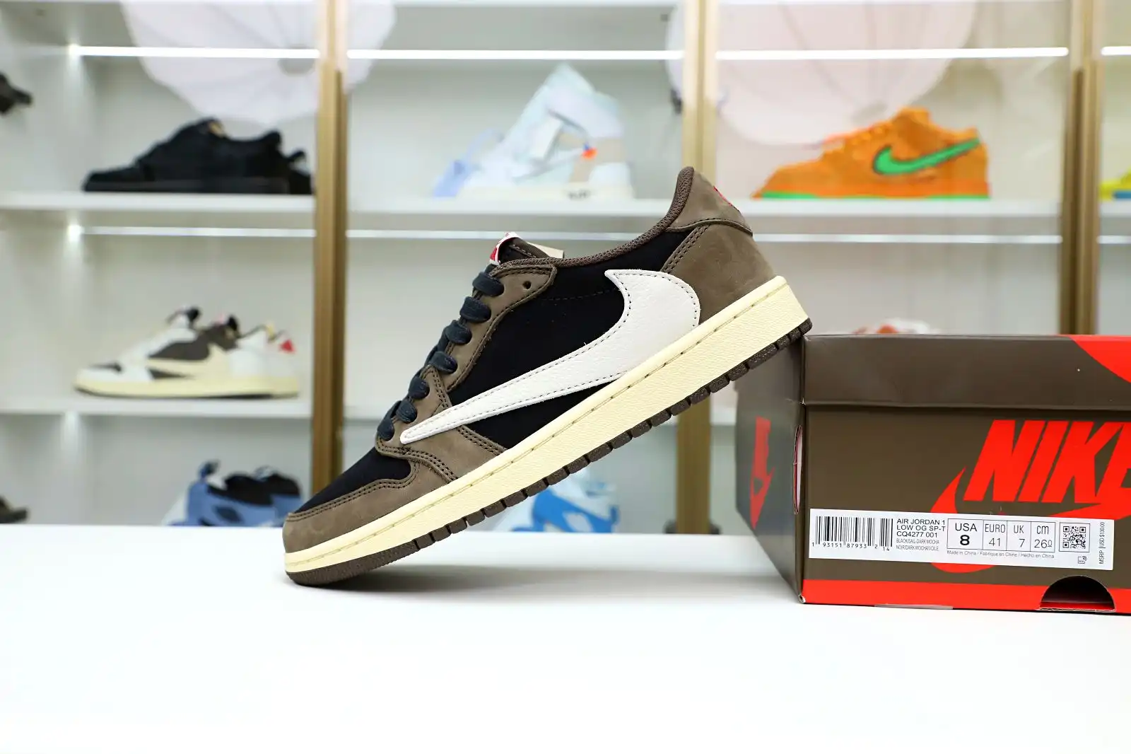 Rep Kimikick Travis Scott x Jordan Air Jordan 1Low OG TS SP