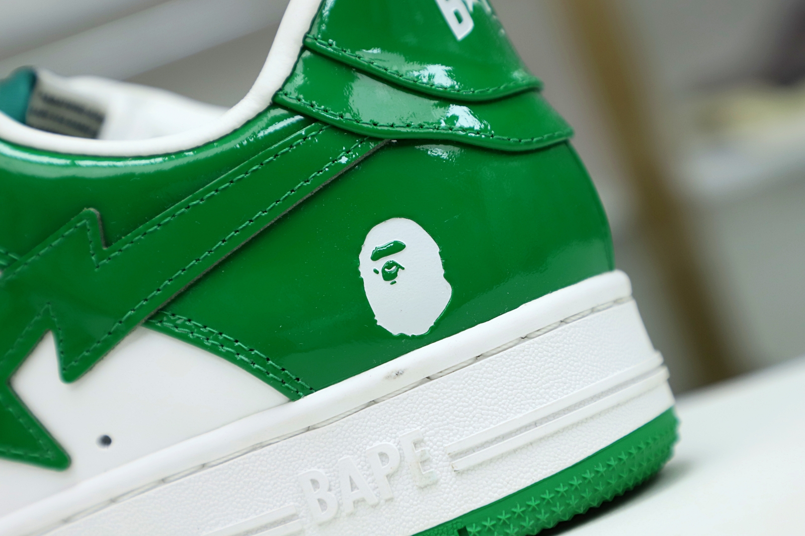 Kimi kick BAPE BAPESTA 'GREEN'