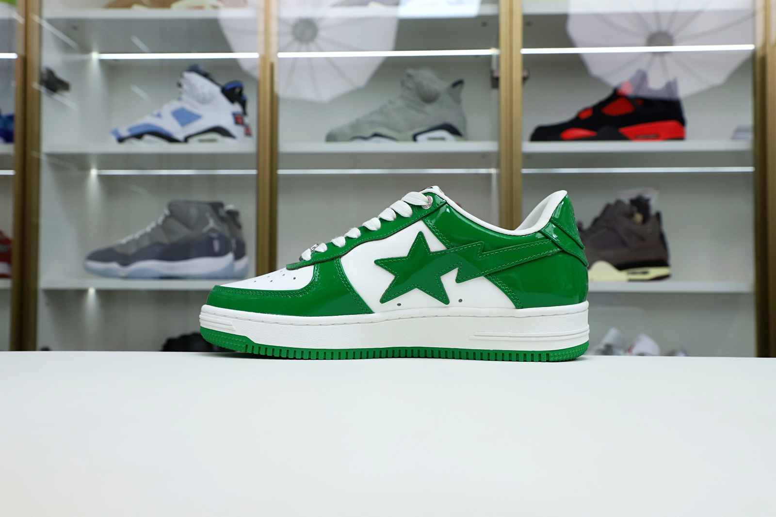 Kimi kick BAPE BAPESTA 'GREEN'