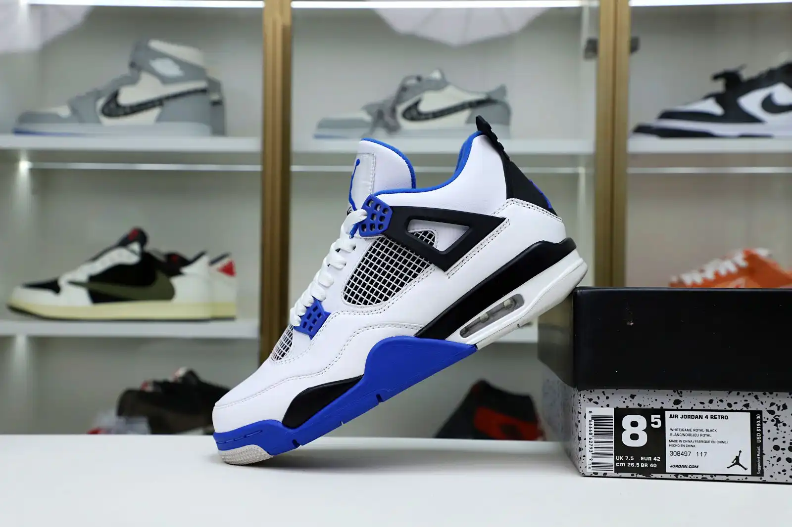 Cheap Kimi kick AIR JORDAN 4 RETRO MOTORSPORTS