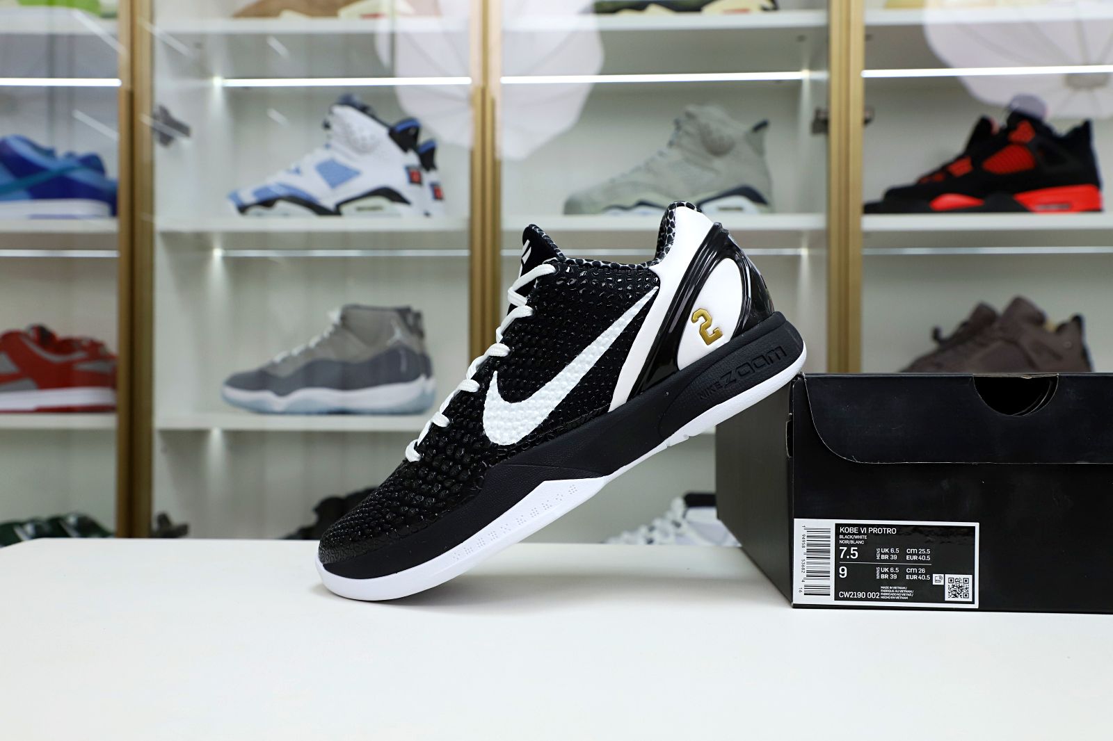 Kimi kick Nike Zoom Kobe 6 Protro Mambacita