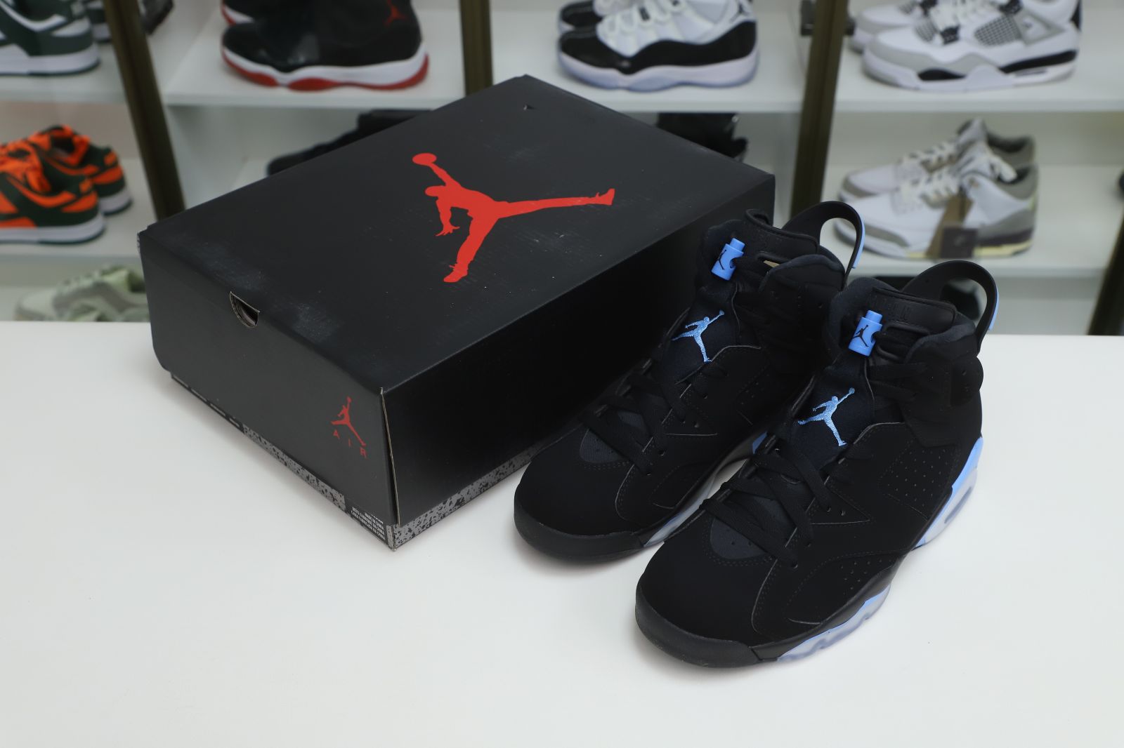 Kimi kick Jordan Air Jordan 6 unc