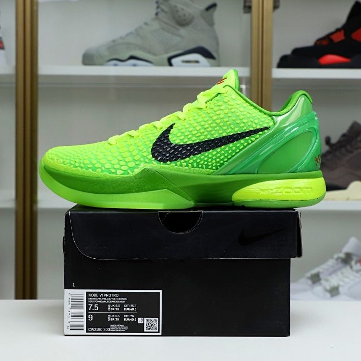 Kimi kick Nike Zoom Kobe 6 Protro “Grinch” 2020