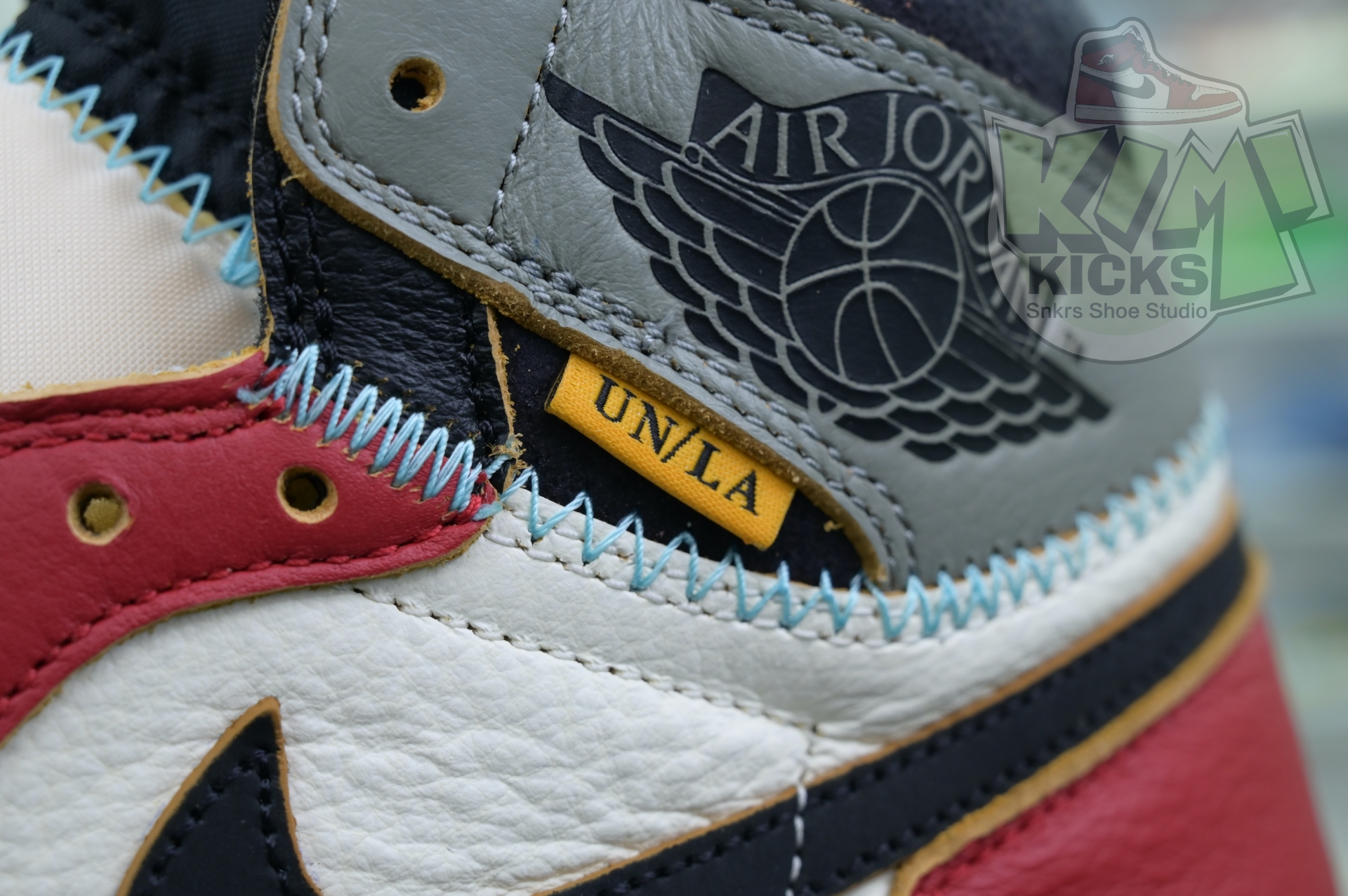 Kimi kick Union LA x Jordan Air Jordan 1