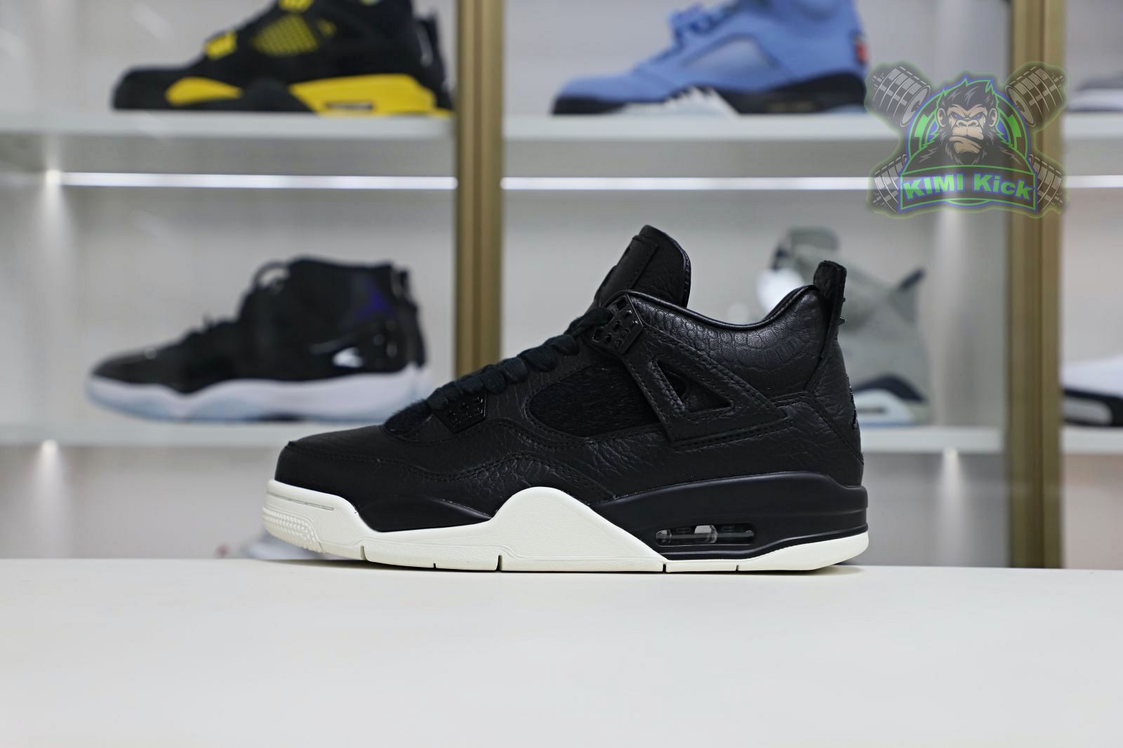 Kimi kick Jordan Air Jordan 4 retro ponyhair black