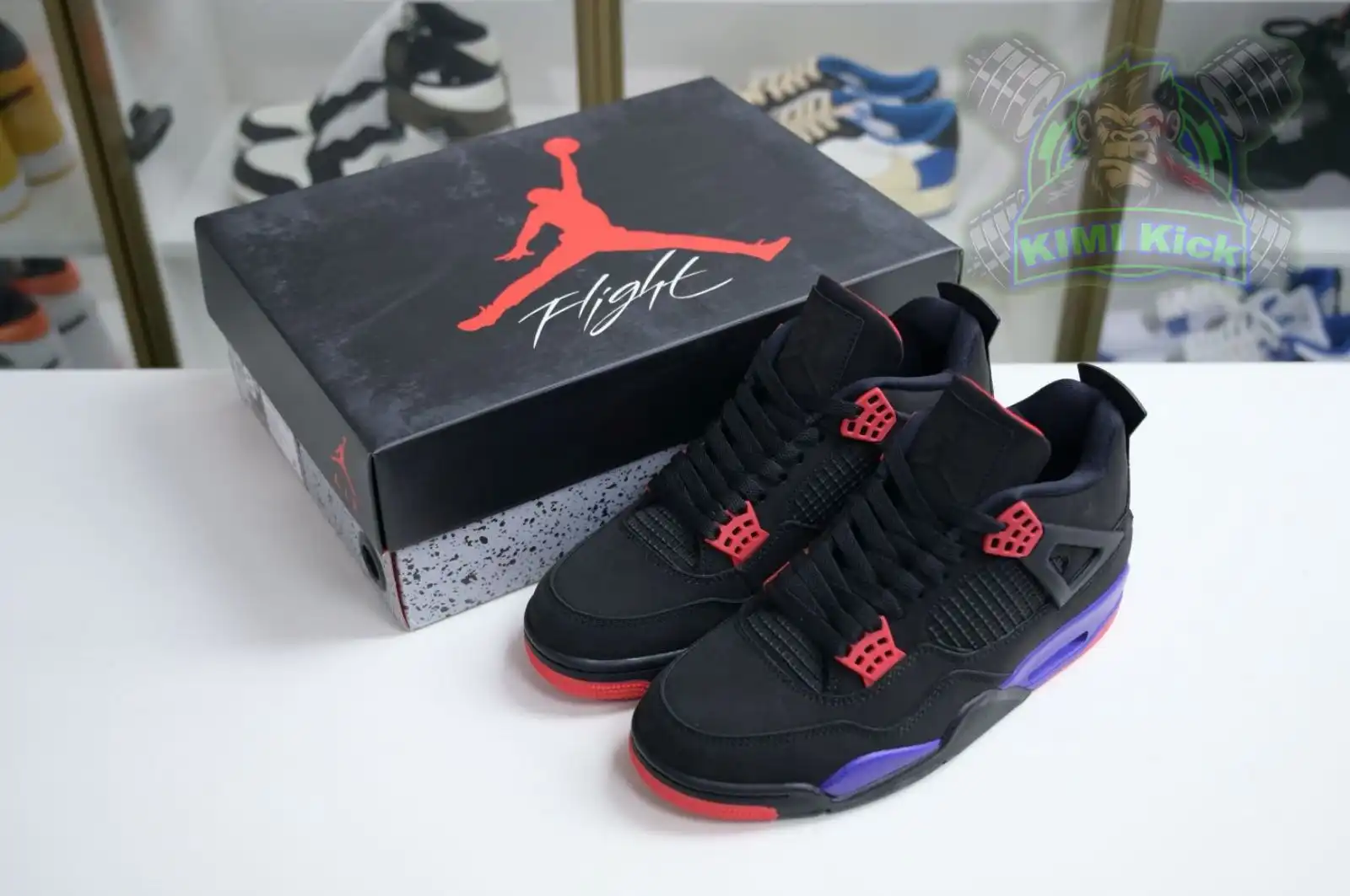 Kimikick Jordan Air Jordan 4 retro raptors nrg （2018）