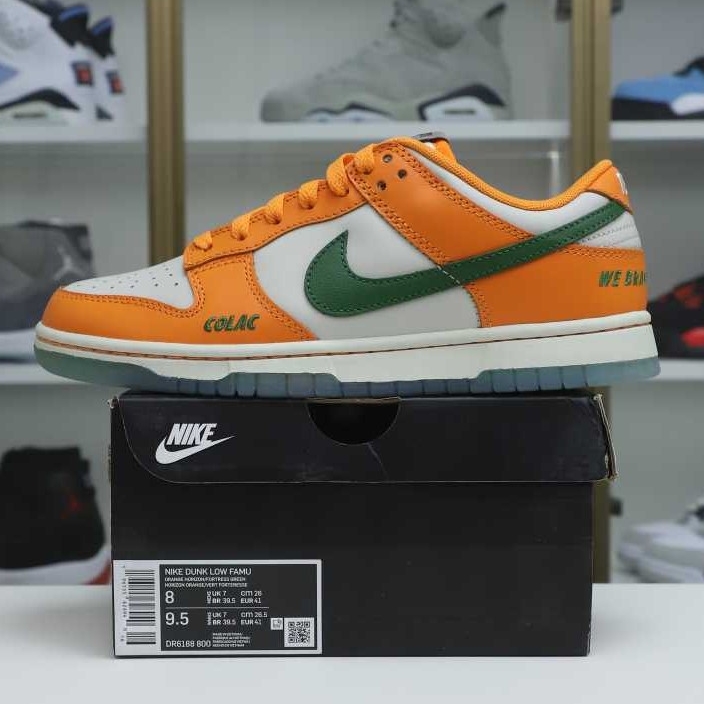 Kimi kick Nike Dunk Low  Florida A&amp;M x