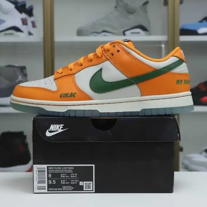 Kimikick Nike Dunk Low  Florida A&M x