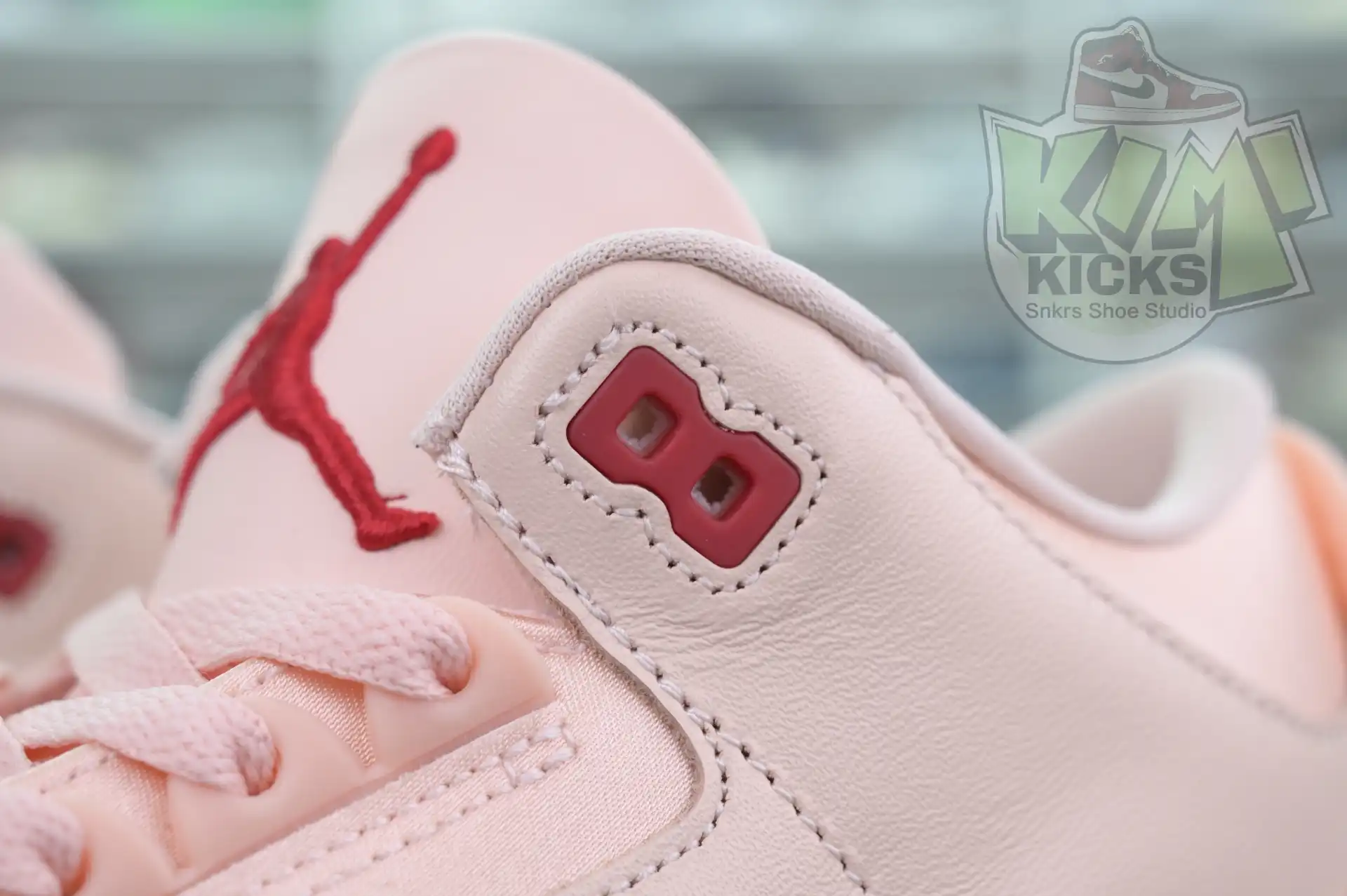 Cheap Kimikick Jordan Air Jordan 3 Valentine's Day