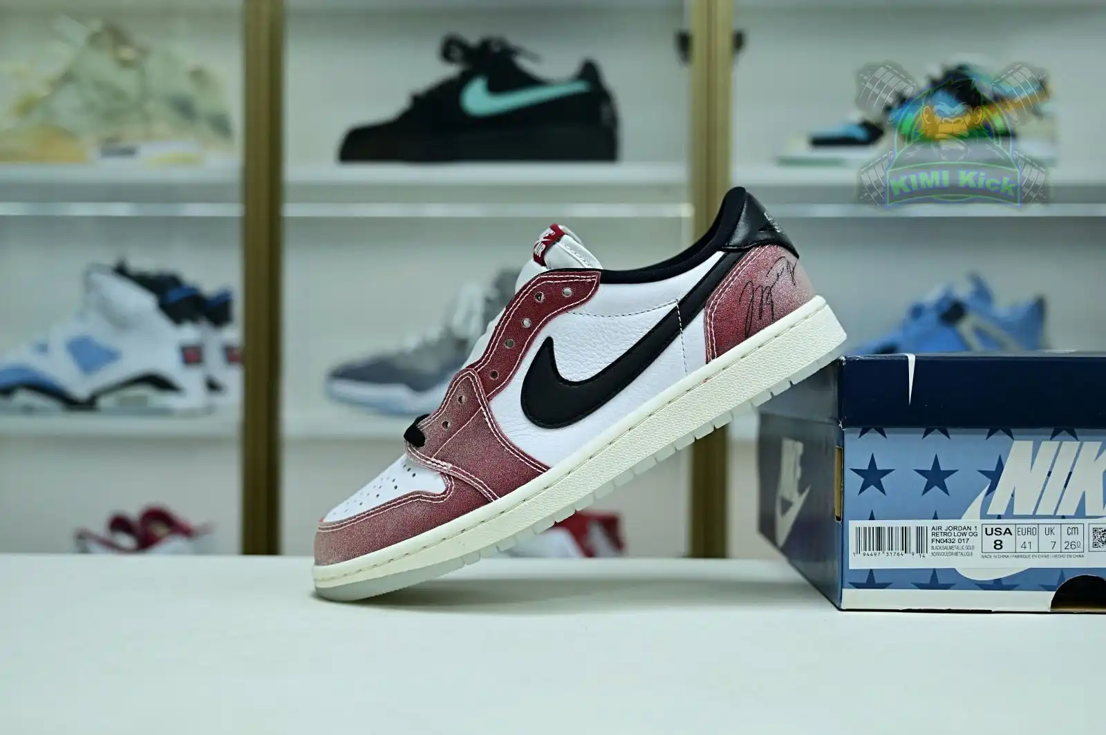 Kimikick Trophy Room x Jordan Air Jordan1 Low OG