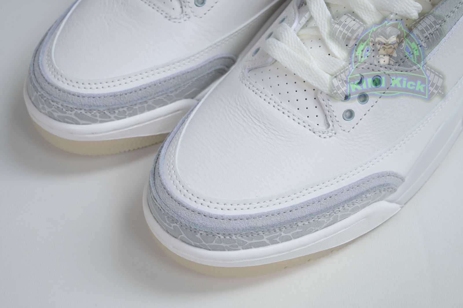 Kimi kick Air Jordan 3 Craft“Ivory”