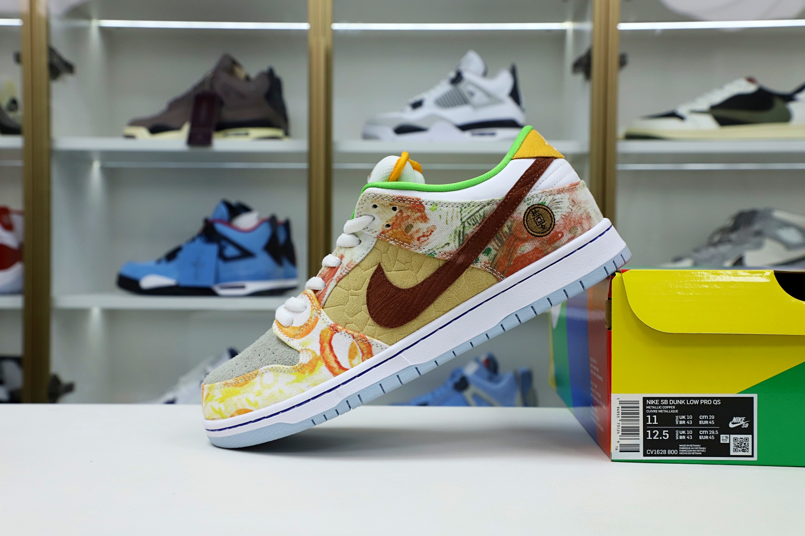 Kimi kick JASON DENG X DUNK LOW PRO SB 'STREET HAWKER'