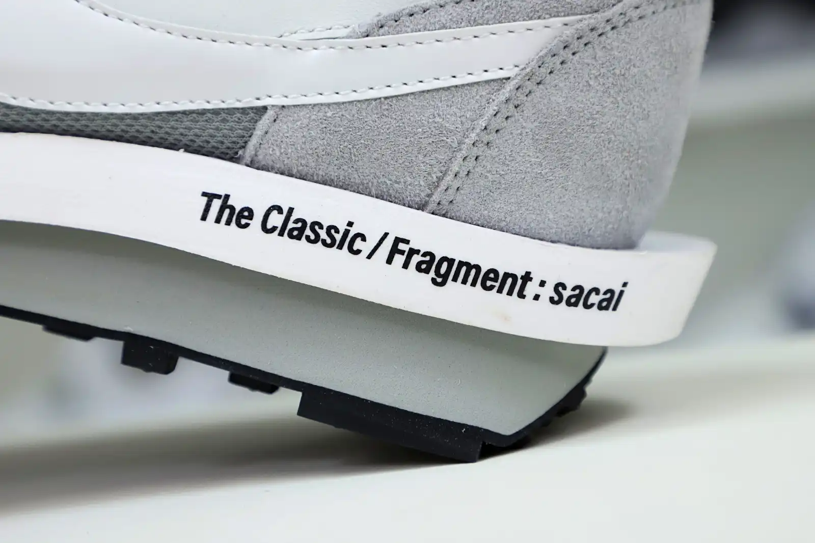 Kimikick FRAGMENT DESIGN X SACAI X LDV WAFFLE 'LIGHT SMOKE GREY'