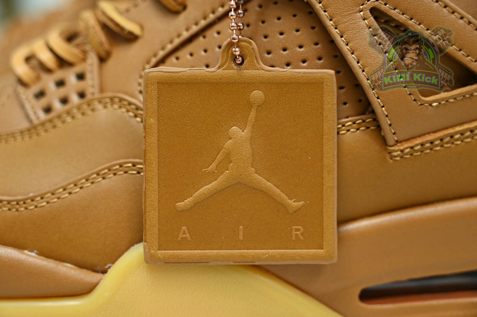 Kimi kick Jordan Air Jordan 4 retro ginger wheat