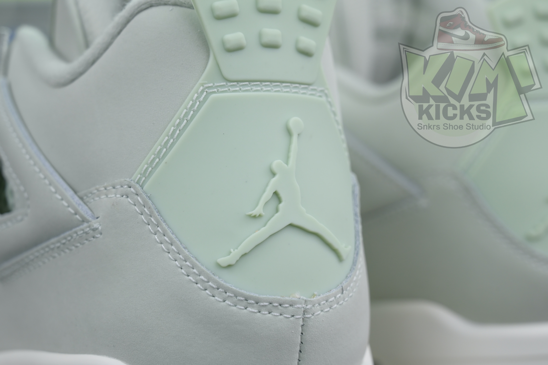 Kimi kick Jordan Air Jordan4“Seafoam”