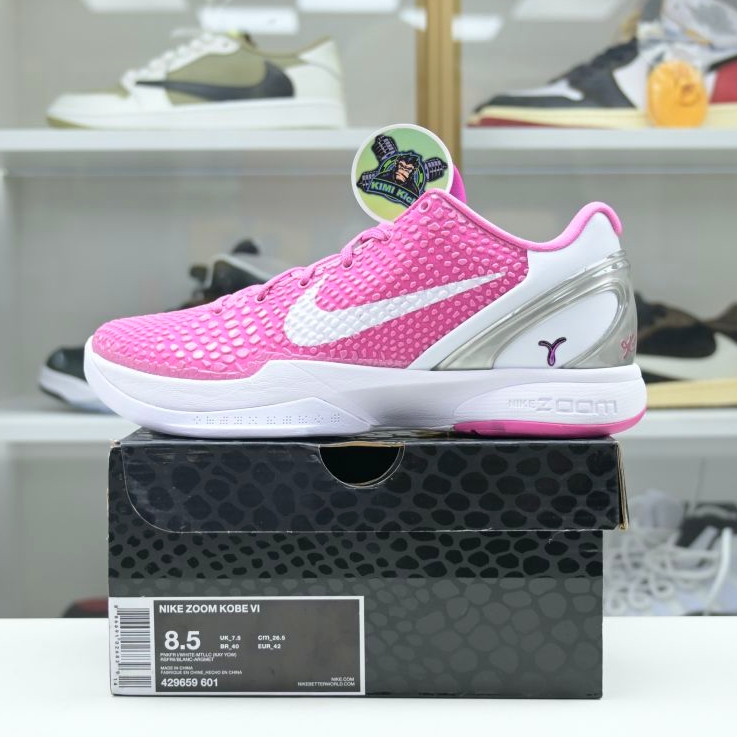 Kimi kick Nike Zoom Kobe 6 Kay Yow Think Pink