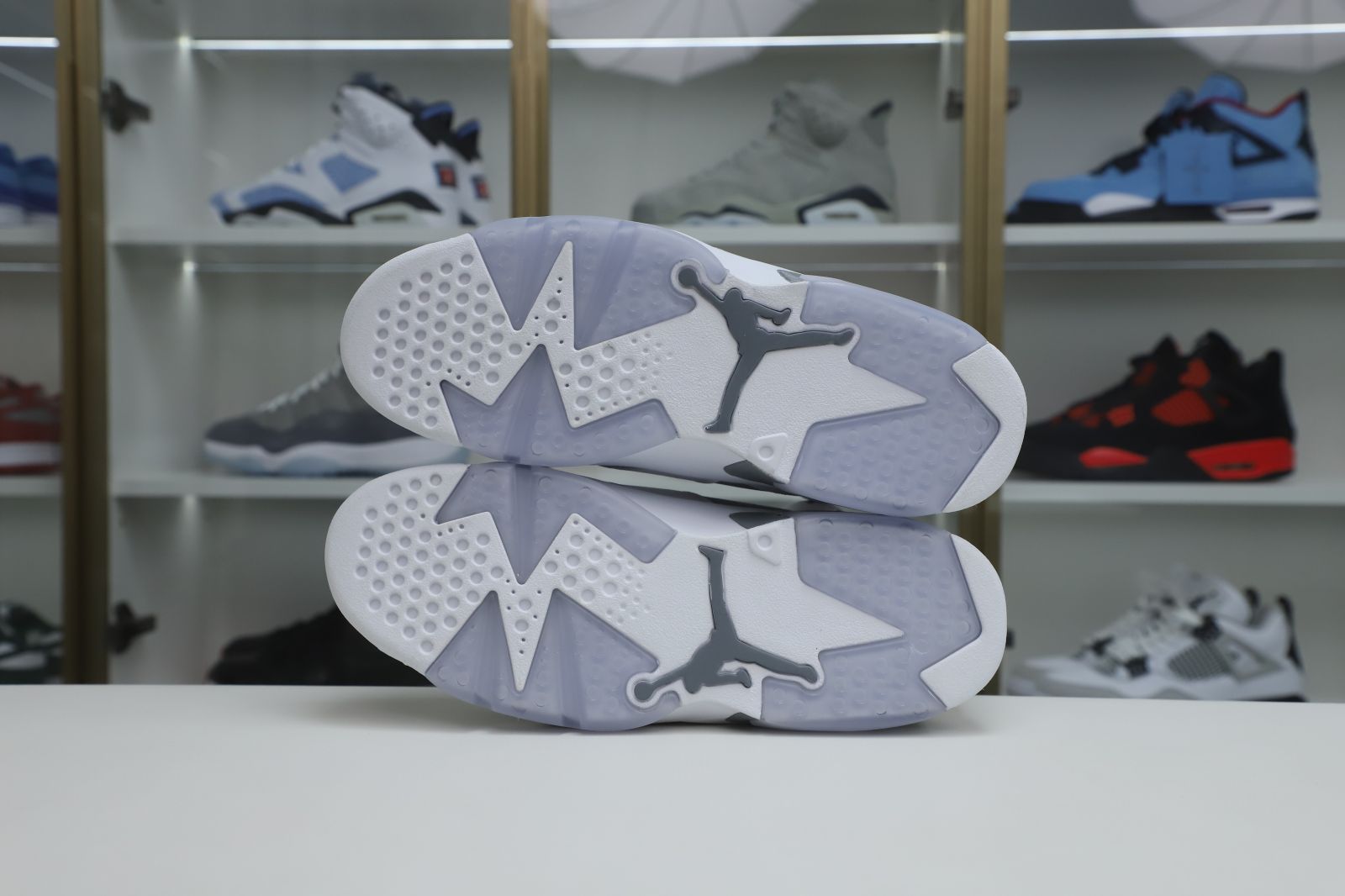 Kimi kick AIR JORDAN 6 COOL GREY