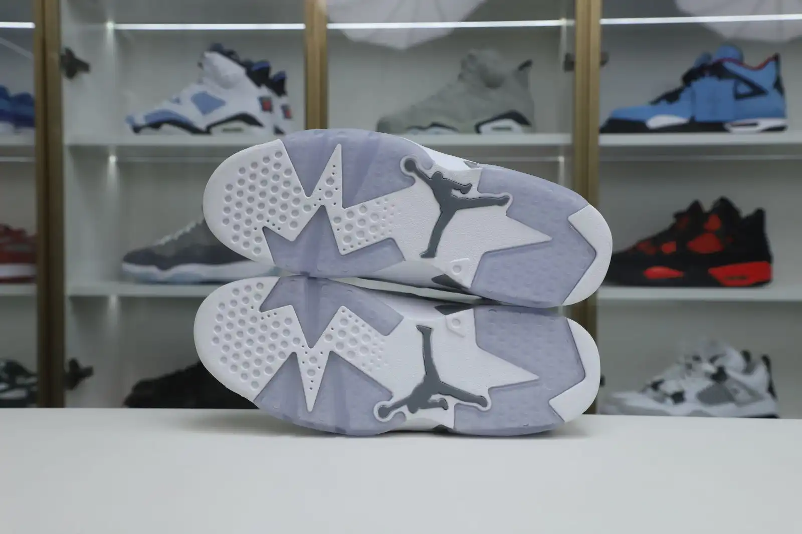 Rep Kimikick AIR JORDAN 6 COOL GREY