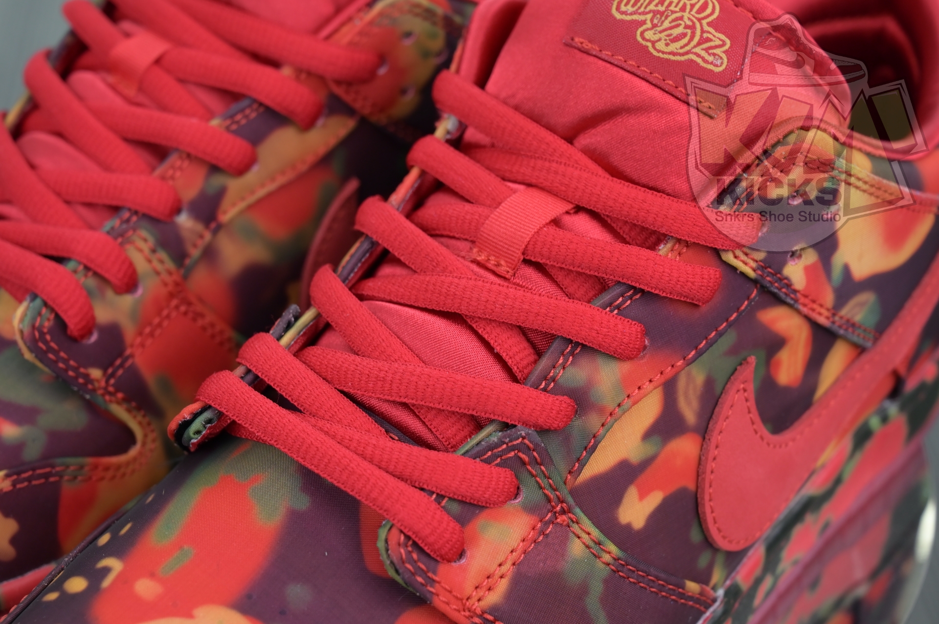 Kimi kick The Wizard of Oz x Nike SBDunk Low“Ruby Slipper”