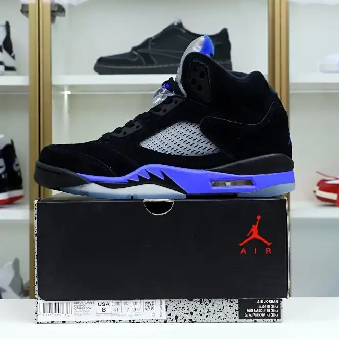 Kimikick AIR JORDAN AIR JORDAN 5 RETRO 'RACER BLUE'