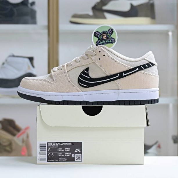 Kimi kick Albino & Preto x Nike Dunk SB Low Pro 