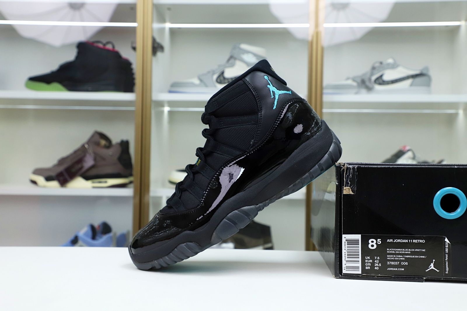 Kimi kick AIR JORDAN 11 RETRO GAMMA BLUE