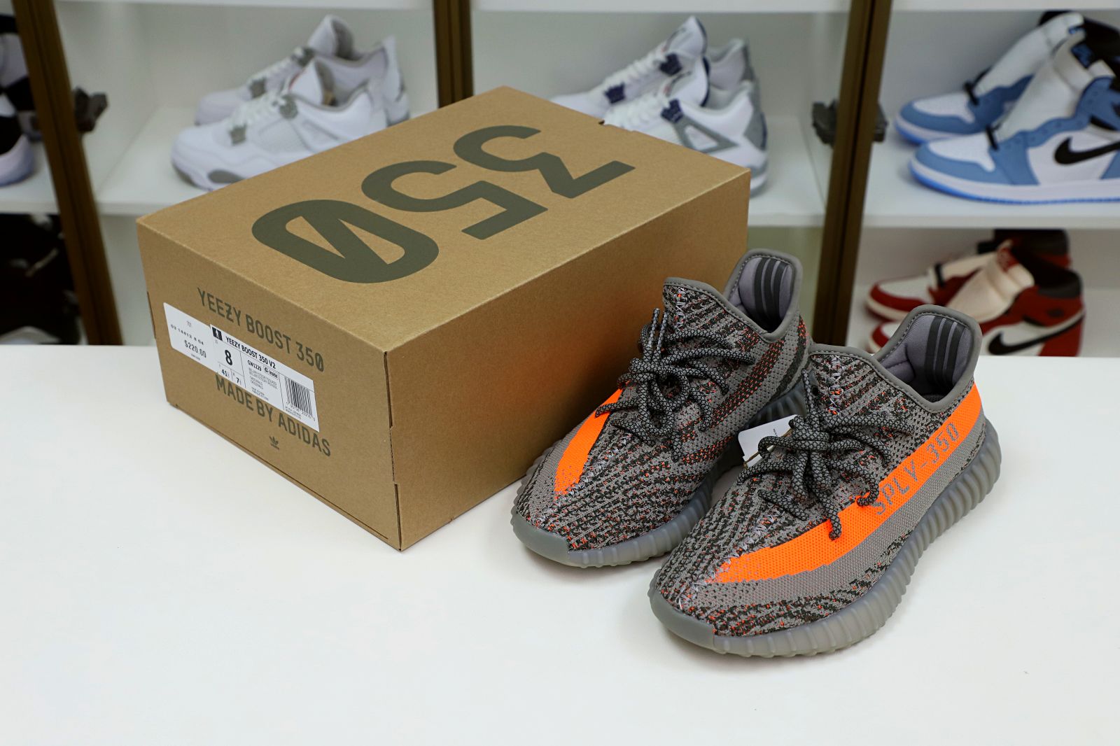 Kimi kick Yeezy boost 350 beluga reflectiv