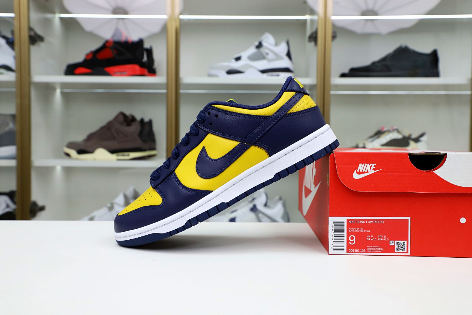 Kimi kick DUNK LOW 'MICHIGAN' 2021