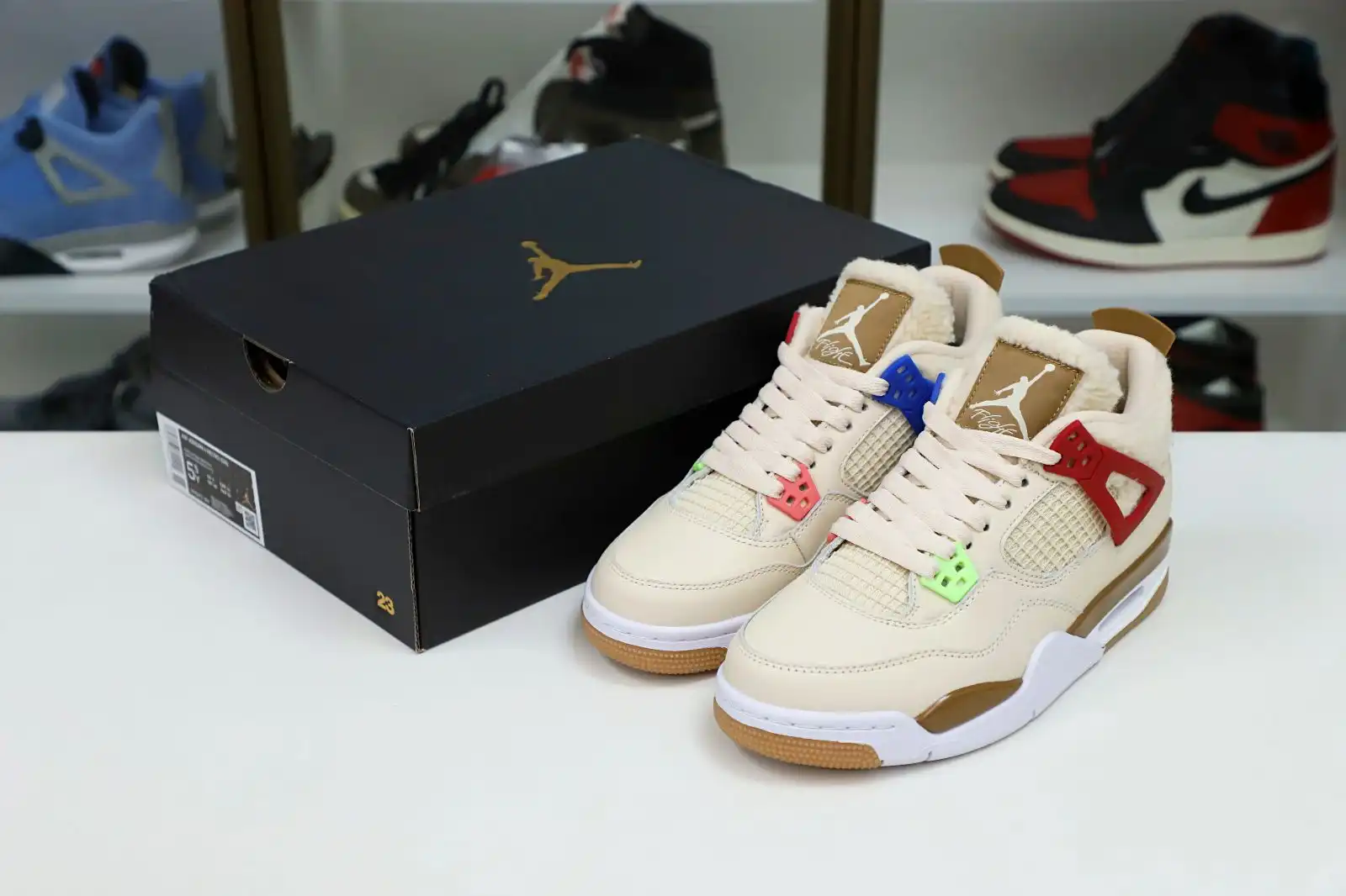 Kimikick AIR JORDAN 4 RETRO GS 'WILD THINGS'