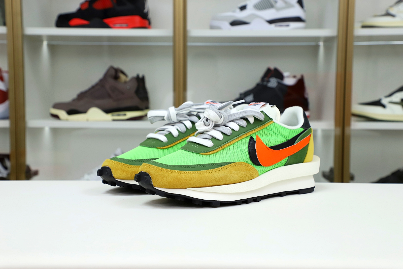 Kimi kick SACAI X LDWAFFLE 'GREEN GUSTO'