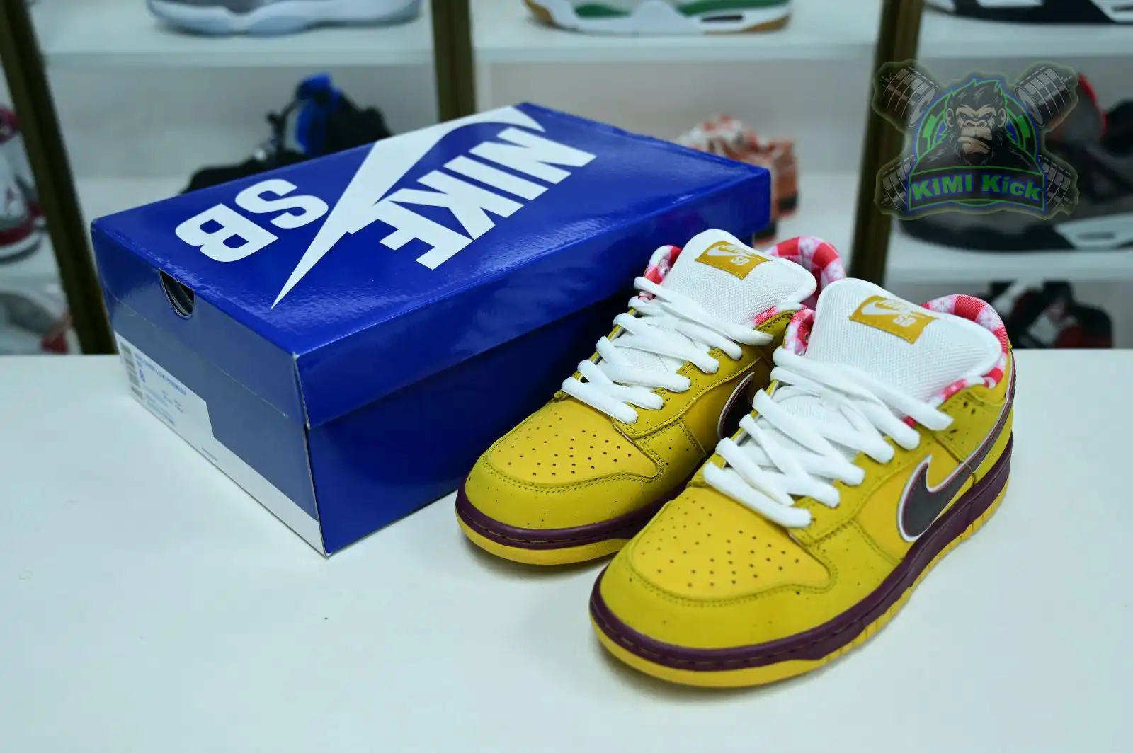 Kimikick Nike Dunk SB Low YellowLobster