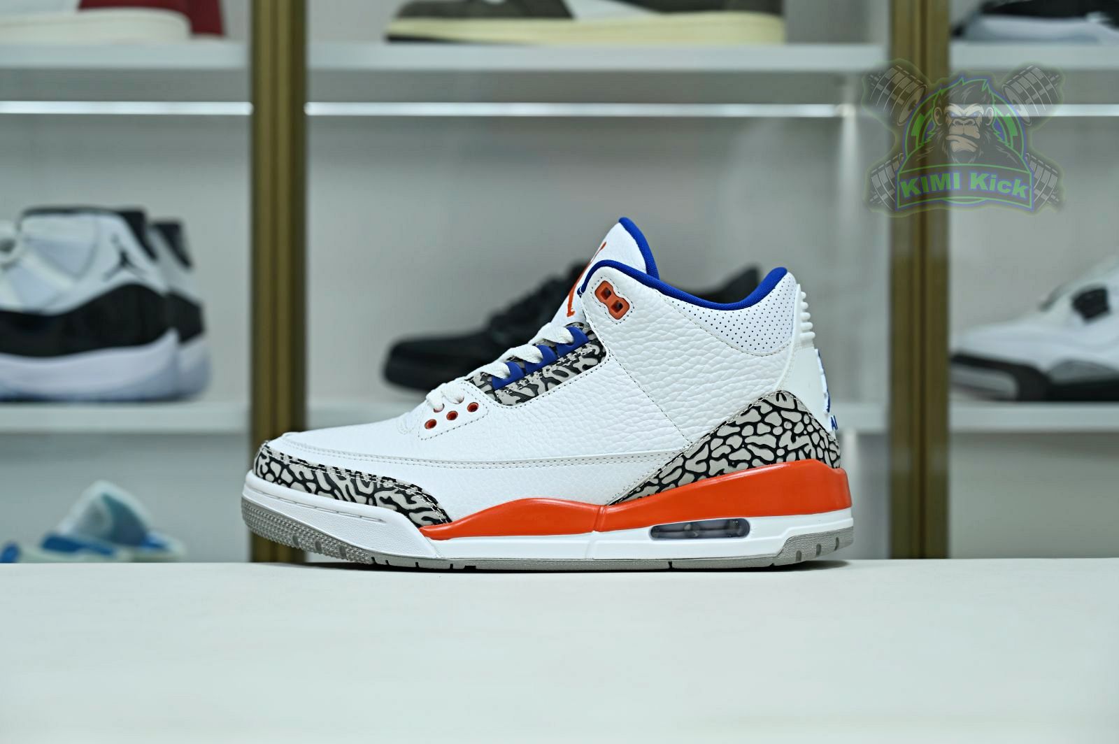 Kimi kick AIR JORDAN 3 RETRO 'KNICKS'