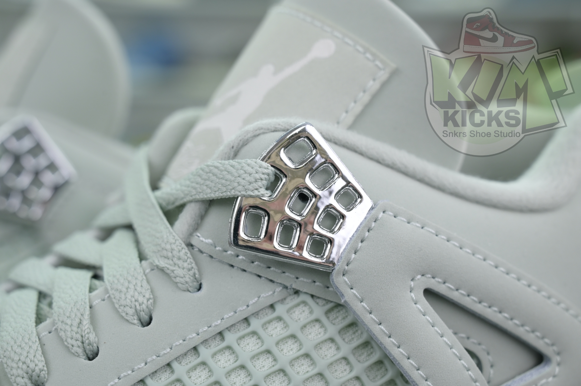 Kimi kick Jordan Air Jordan4“Seafoam”