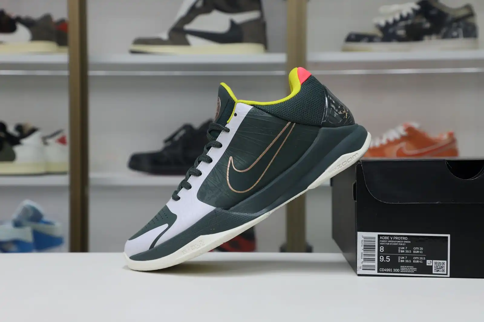 Kimikick Nike Zoom Kobe 5 Protro EYBLForest Green