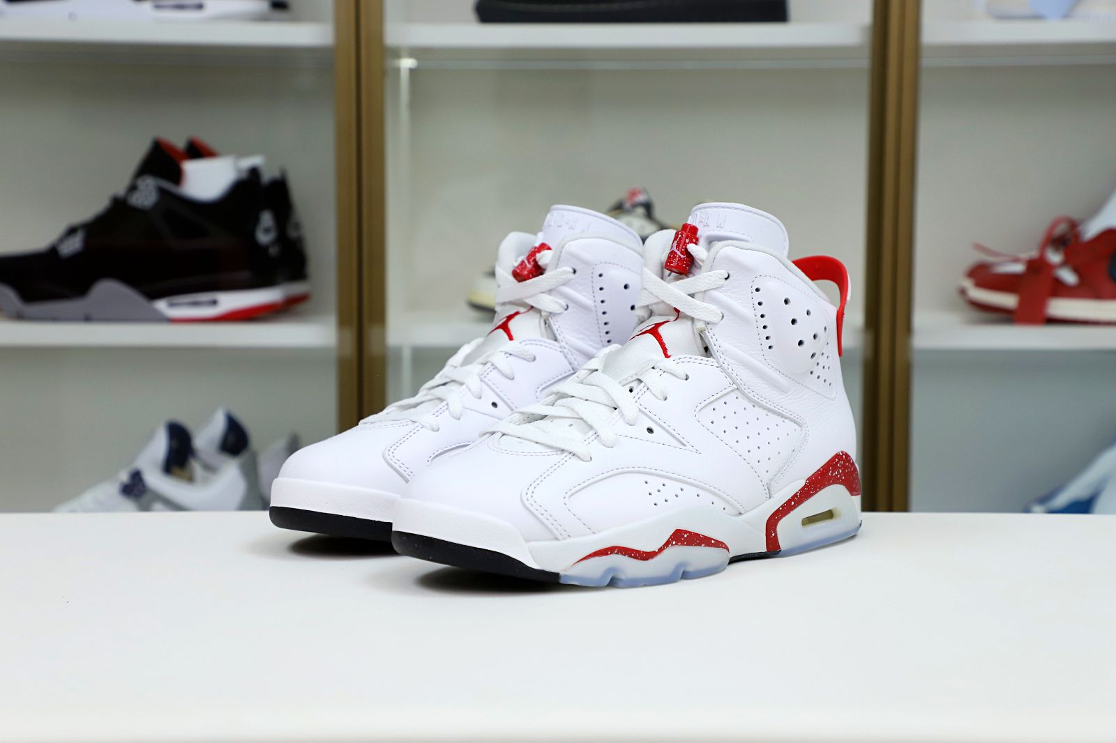 Kimi kick AIR JORDAN 6 RED OREO