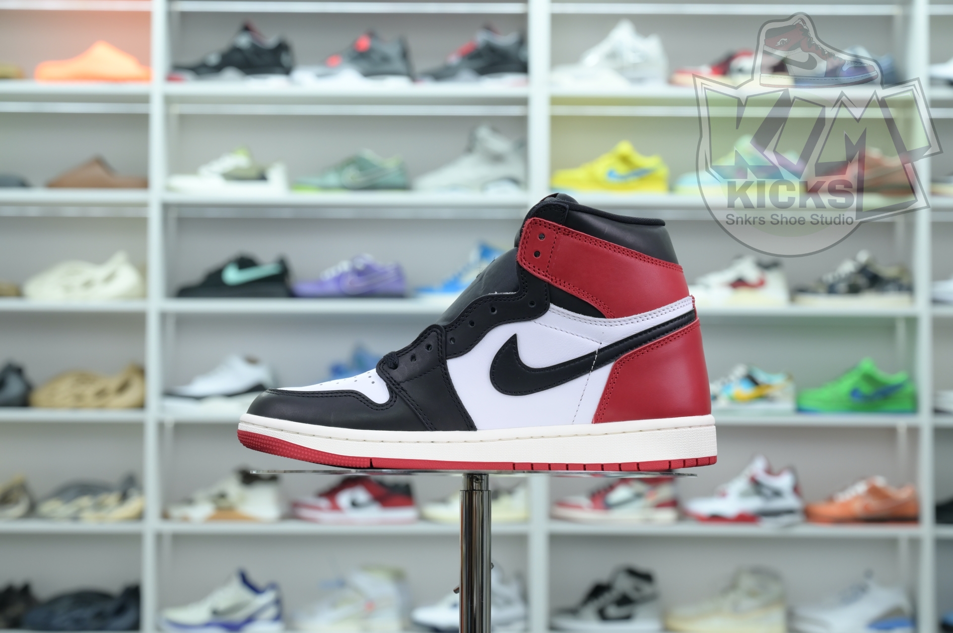 Kimi kick Jordan Air Jordan 1High OG“Black Toe Reimagined”