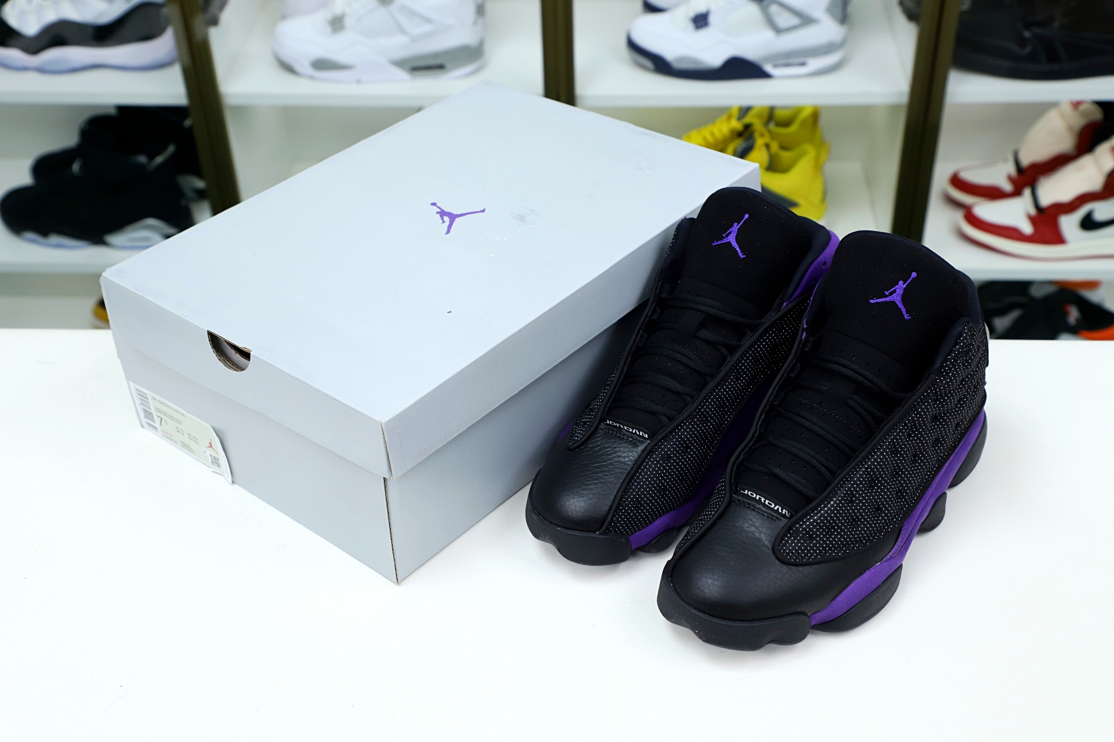 Kimi kick AIR JORDAN AIR JORDAN 13 RETRO 'COURT PURPLE'