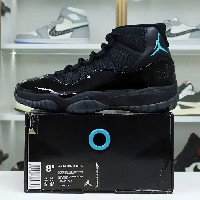 Kimikick AIR JORDAN 11 RETRO GAMMA BLUE