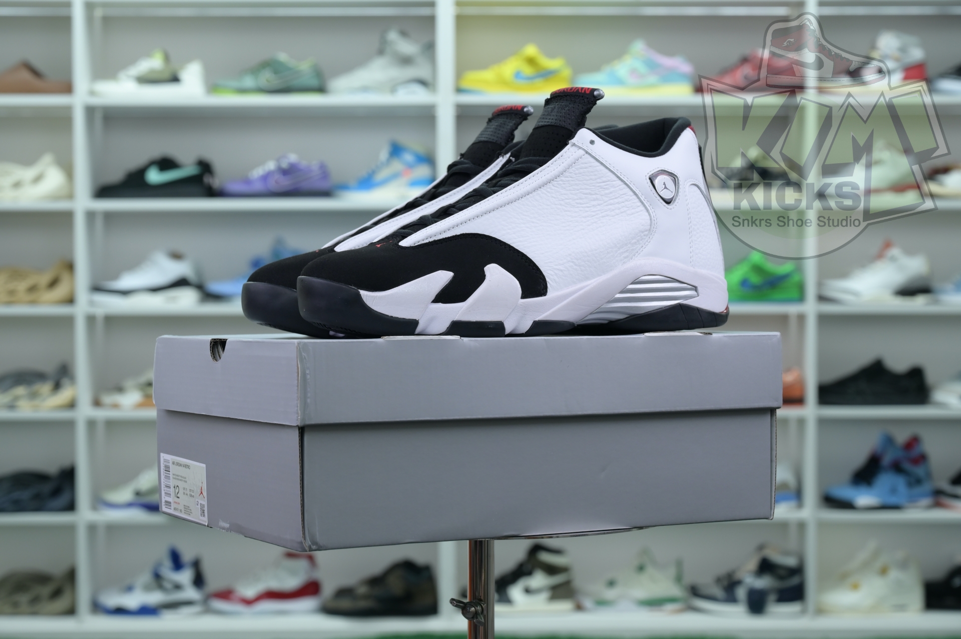 Kimi kick Jordan Air Jordan14“Black Toe”2024